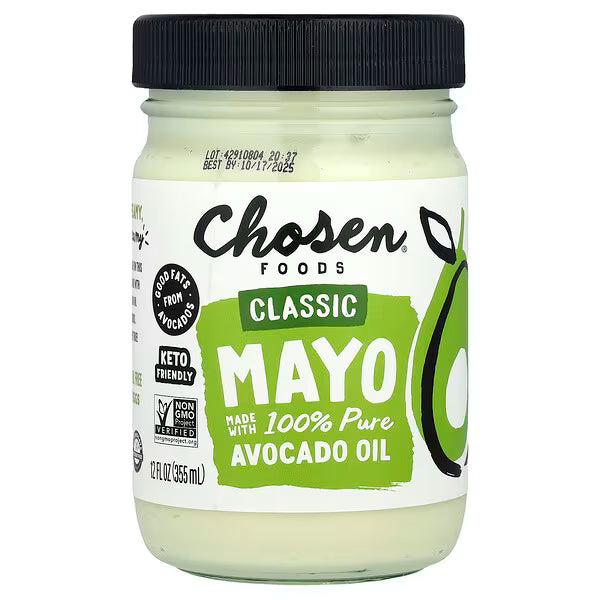 Chosen Foods, Classic Avocado oil Mayo 12oz
