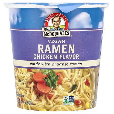 Dr. McDougall's, Vegan Ramen Chicken Flavor 1.8 oz
