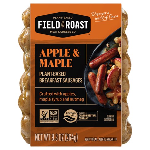 Field Roast, Plant Based Breakfast Sausages Apple & Maple 9.3oz (Frozen) 純素蘋果楓糖早餐腸