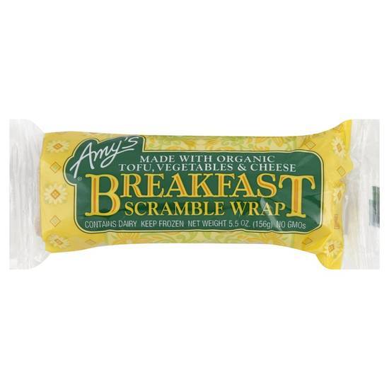 Amy's, Breakfast Scramble Wrap 6oz (Frozen)