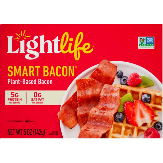 Lightlife, Plant-Based Smart Bacon 8 oz (Frozen)
