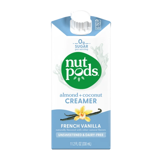 Nutpods, Dairy Free Coffee Creamer Unsweetened French Vanilla 11.2oz