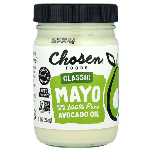 Chosen Foods, Classic Avocado oil Mayo 12oz