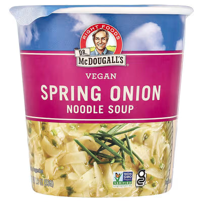 Dr. McDougall's, Vegan Spring Onion Noodle Soup 1.9 oz