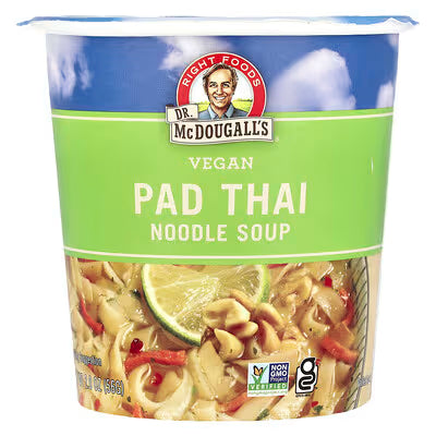 Dr. McDougall's, Vegan Pad Thai Noodle Soup, 2 oz
