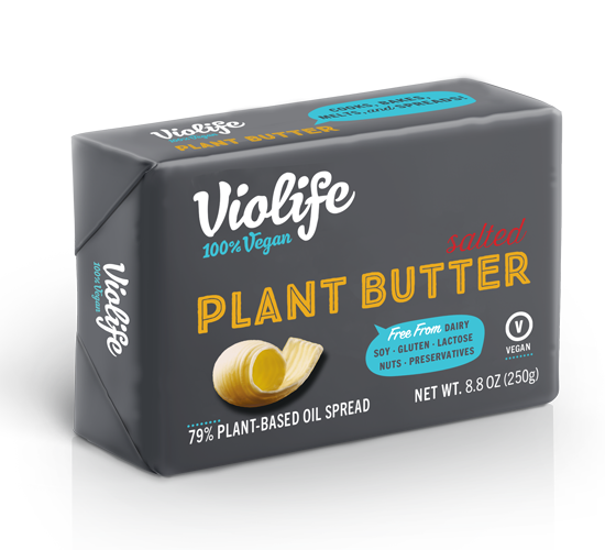 Violife, Plant Butter Salted 8.8oz (Chill) “best by 10Aug25”