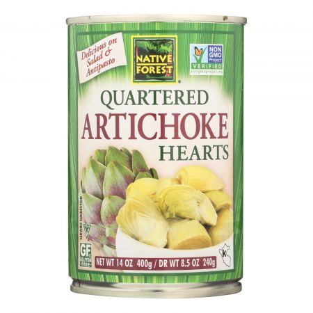 Native Forest, Quartered Artichoke Hearts 14oz