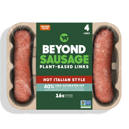 Beyond Meat, Beyond Sausage Hot Italian 14oz (Frozen)
