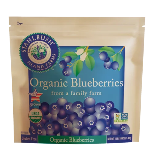 [Promo] Stahlbush Island Farms, Organic Blueberries 48oz (Frozen)