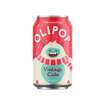 OLIPOP, Vintage Cola Sparkling Tonic 12oz (Chill)