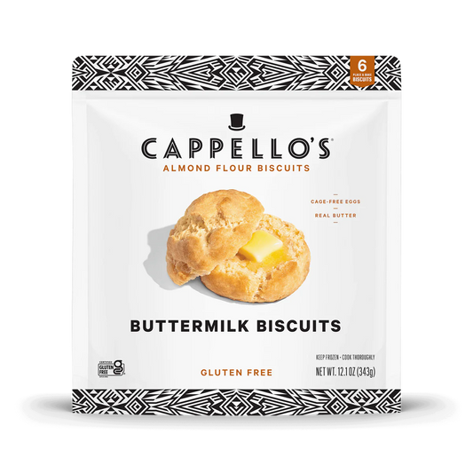Cappello's, Gluten Free Buttermilk Biscuits 12.1oz (Frozen)