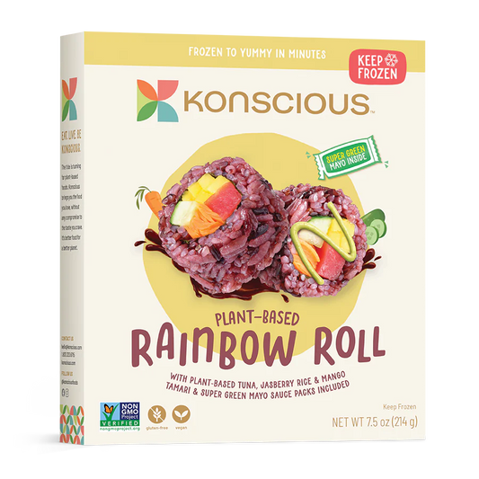[Promo] Konscious, Vegan Rainbow Roll with Tuna 7.5oz (Frozen)