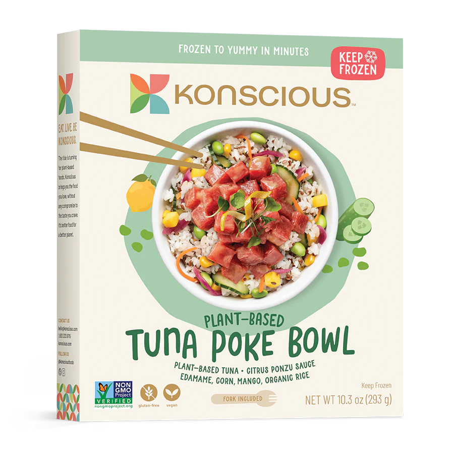 [Promo] Konscious, Vegan Tuna Poke Bowl 10.3oz (Frozen)