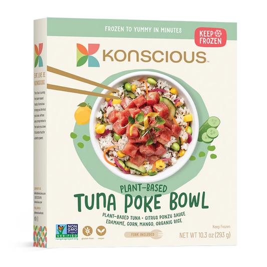 [Promo] Konscious, Vegan Tuna Poke Bowl 10.3oz (Frozen)