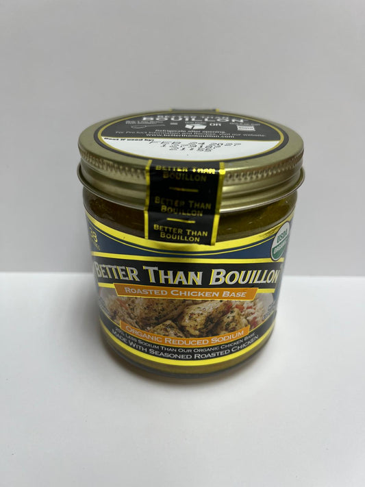 Better Than Bouillon, Organic Reduced Sodium Roasted Chicken Base 8oz