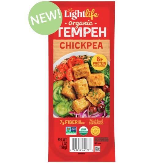 Lightlife, Organic Chickpea Tempeh 7oz (Frozen)