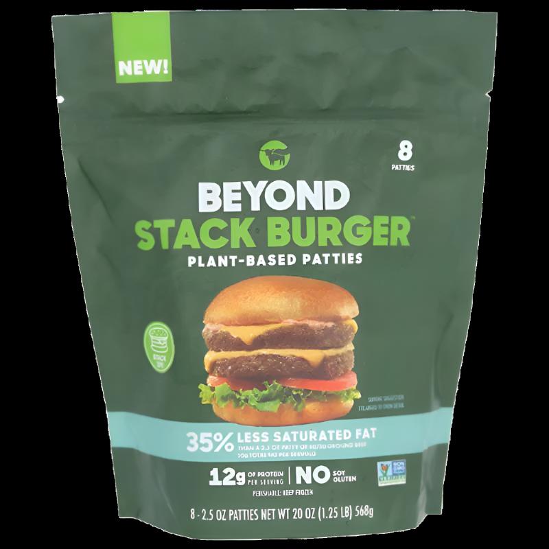 Beyond Meat, Beyond Stack Burger Plant-Based 8 Patties 20oz (Frozen) 純素層層疊漢堡