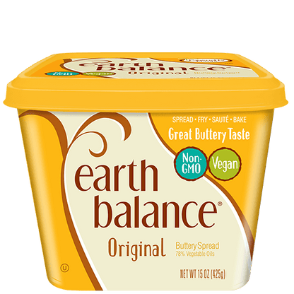 Earth Balance, Dairy Free Original Natural Buttery Spread 15oz (Chill)