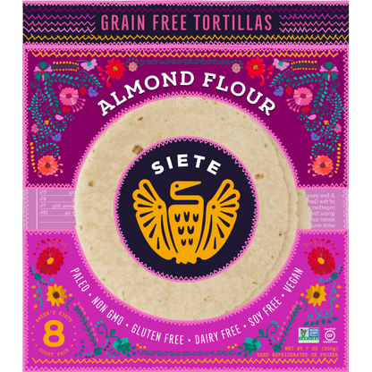 [Promo] Siete, Gluten Free Almond Flour Tortillas 8 Ct (Frozen)