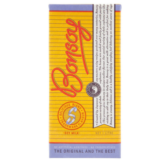 Bonsoy, Organic Soy Milk 1L x6pcs