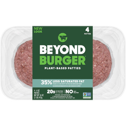 Beyond Meat, Beyond Meat Burger 4 patties 16oz (Frozen) 純素漢堡